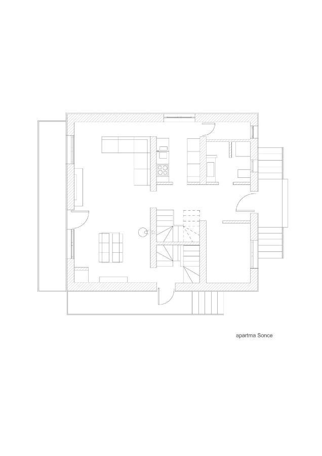 Apartment And Rooms Hisa Sonca โคบาริด ภายนอก รูปภาพ